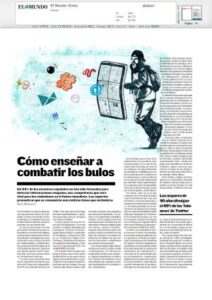 Las tres preguntas básicas contra los bulos – Artículo del investigador Ignacio Blanco Alfonso en el periódico Expansión